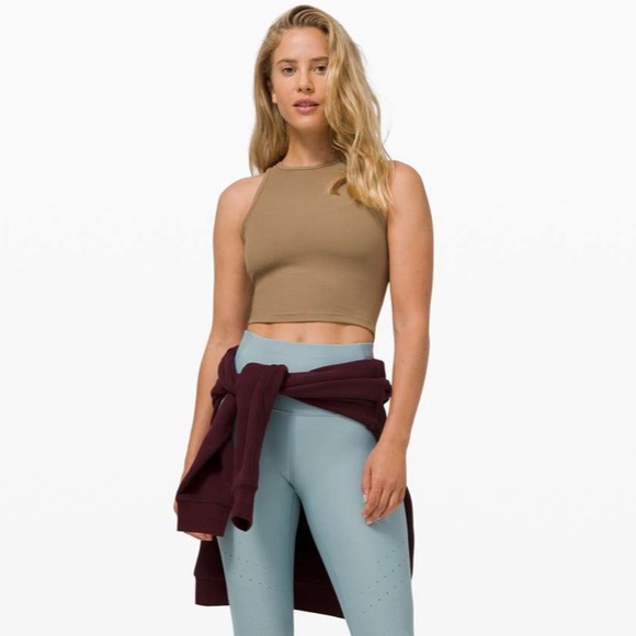 lululemon LA Front Racer Crop Tank - Picture 6 of 7